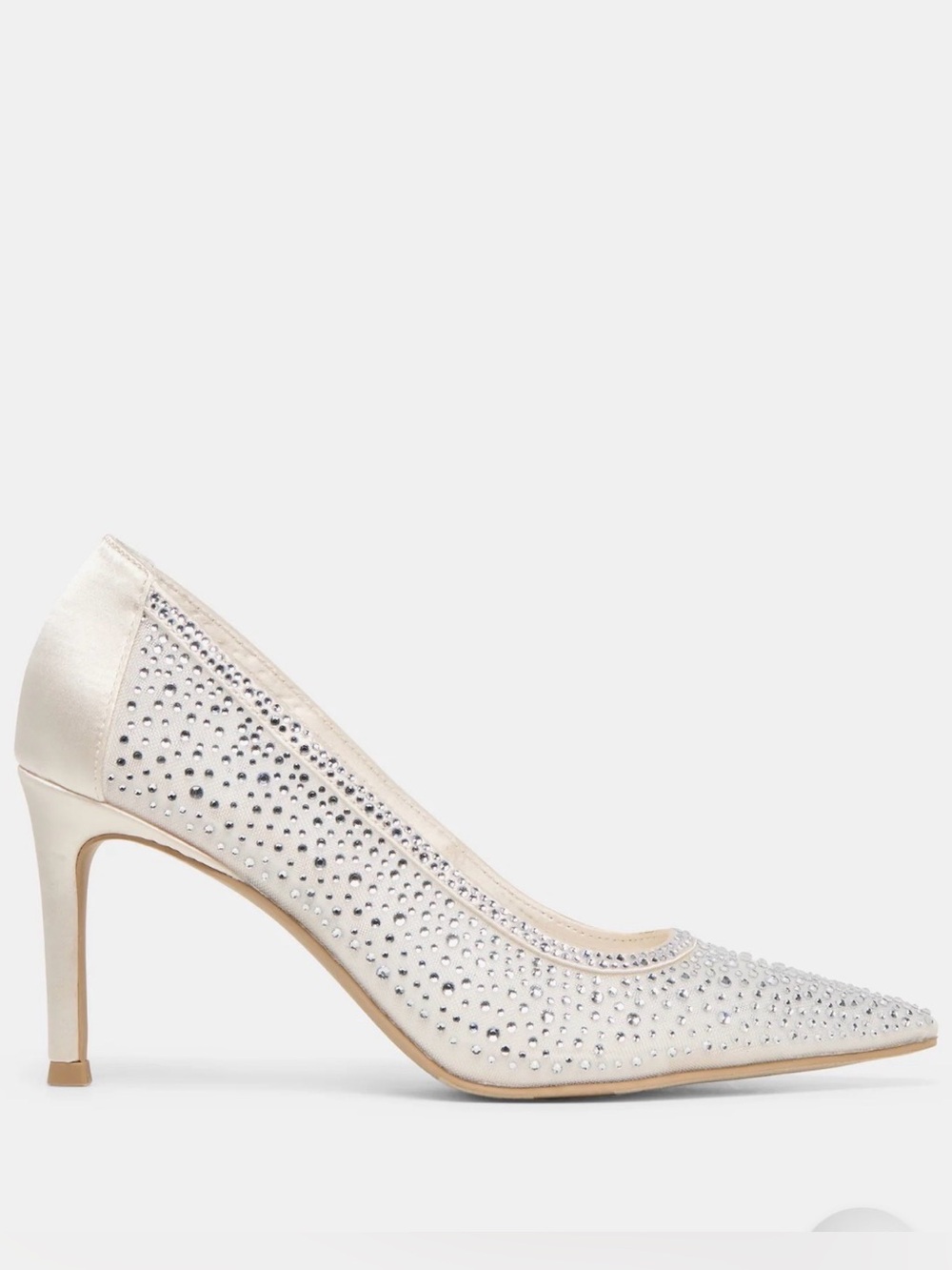 Dolce Vita Kashe Crystal White Mesh